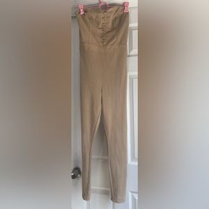 BEBE strapless jumpsuit